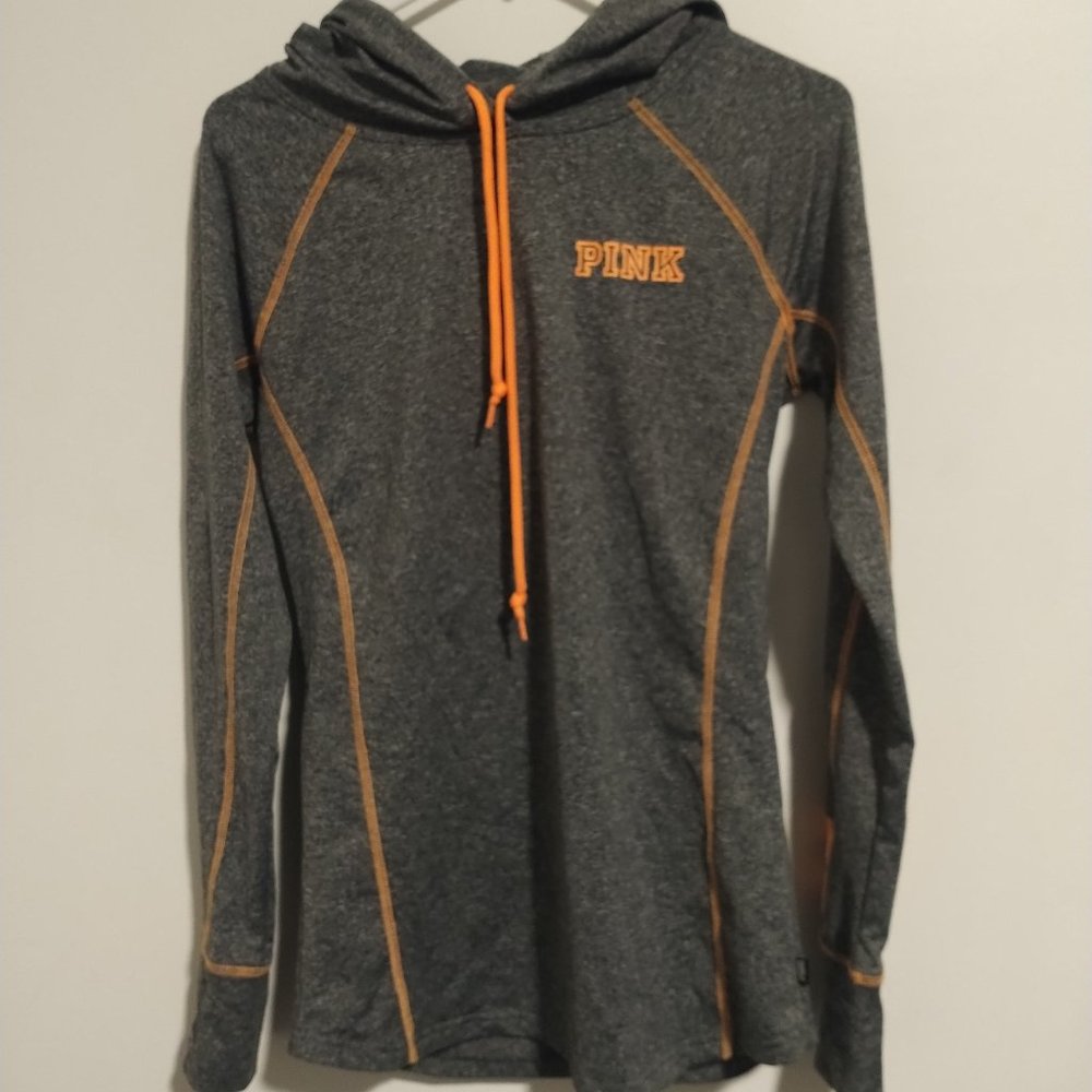 VS Pink NWOT athletic hooded top M